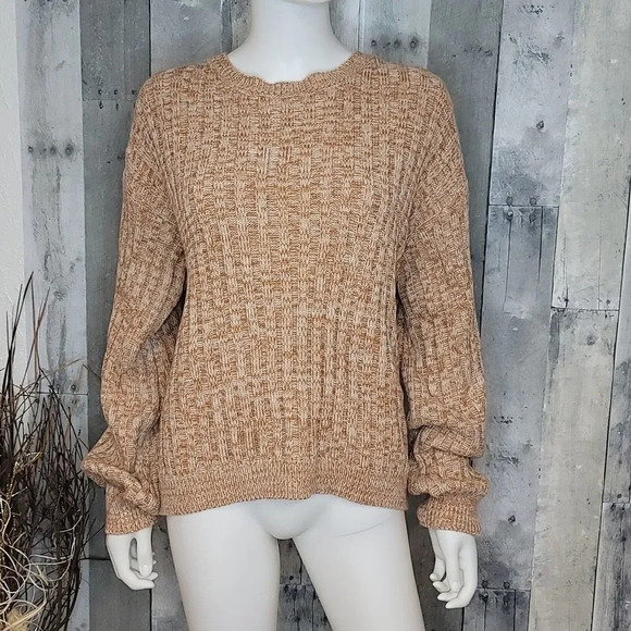 Blank NYC Heather Ribbed Crewneck Sweather - Picture 2 of 10